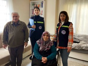 Akdeniz’de Yaşlı Ve Engelli Vatandaşlara Destek Sürüyor