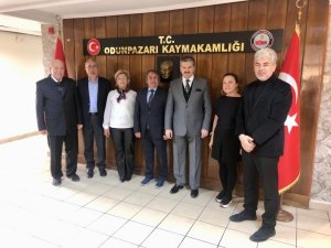 Hemşehrileri Olan Kaymakam Ulu’yu Ziyaret Ettiler