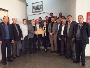 Yenipazarlı Muhtarlar Başkan Çerçioğlu’na Teşekkür Etti