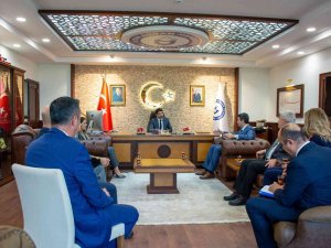 Adü Rektörü, Didim Kaymakamı Kuruca’yı Ağırladı