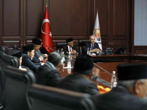 Ak Parti Genel Başkanvekili Kurtulmuş, Endonezya Adalet Ve Refah Partisi Genel Başkanı Syaikhu Ve Beraberindeki Heyeti Kabul Etti