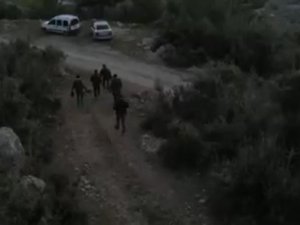 Kaçak Avcı Havadan Takiple Yakalandı