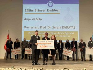 Adü Araştırma Görevlisi Yılmaz’ın Tezi İkincilik Ödülü Aldı