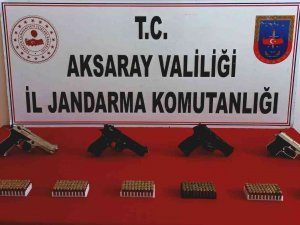 Aksaray’da Jandarmadan Silah Operasyonu: 4 Gözaltı