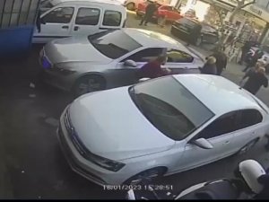 Ümraniye’deki Oto Sanayide Çıkan Silahlı Saldırıya Ait Yeni Görüntüler Ortaya Çıktı