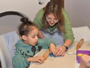 Minikler Özenle Kendi Tasarımlarını Yaptı