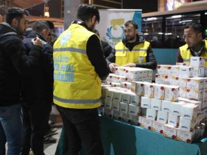 Haliliye’de Vatandaşlara Kandil Simidi İkramı