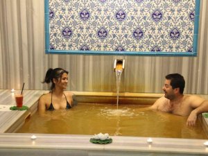 Bodrum’a Kaplıca Turizmiyle Birlikte Kışında Turist Gelmeye Başladı