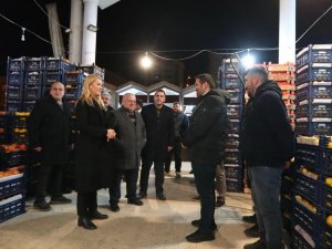 Başkan Doğan’dan Hal Esnafıyla Bir Araya Geldi