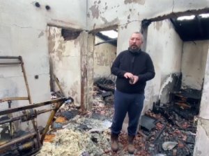 İ̇zmir’de Evine Yıldırım Düşen Vatandaş, Korku Dolu Anları Anlattı