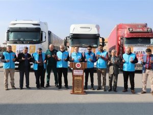 Kayseri’den Suriye’ye Yardımlar Sürüyor: 7 Yılda 737 Tır Yardım Malzemesi Gönderildi