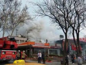 Bakırköy’de Restoranda Yangın