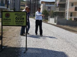 Atakum Yollarında Kapsamlı Çalışma