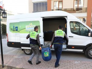 Karatay’da “Atık Yağ Kumbarası” İle 4 Milyon Metreküp Suyun Kirlenmesinin Önüne Geçildi