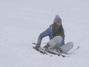 Uludağ’da Beklenen Kar...35 Santimetreye Ulaştı