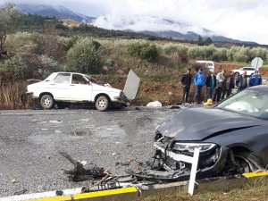 Karacasu’da Trafik Kazası: 1 Yaralı