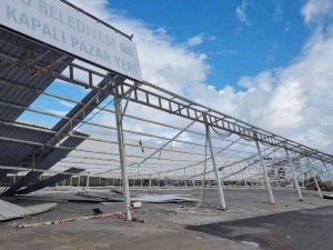 Aksu, Gece Saatlerinde Dolu Ve Fırtınaya Teslim Oldu