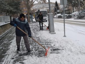 Bayburt’ta Karla Mücadele Çalışması