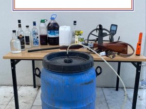 Yatağan’da Sahte Alkol Operasyonu