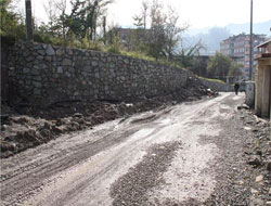 Yüksekokul yolu Trafiğe Açıldı