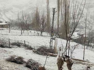 Batman’da Hasretle Beklenen Kar Köyleri Beyaza Bürüdü