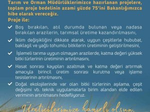 Bakan Kirişci: “81 İlimizde Tarım Arazilerinin Etkin Kullanımı İle Bitkisel Üretimin Geliştirilmesine Yönelik Projeler Başlatıyoruz”