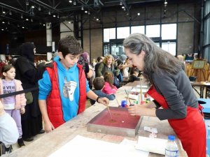 20 Bin Çocuk Sanat Ve Eğlence Atölyelerinde Tatil Keyfi Yaşadı