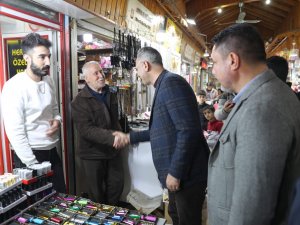 Mehmet Kuş Esnafın Taleplerini Dinledi
