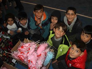 Köydeki Çocuklar İlk Sömestr Tatillini Eğlenerek Geçirdi