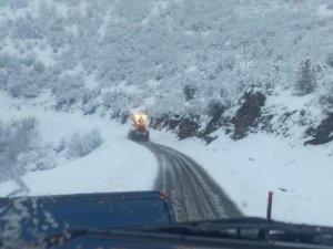 Şırnakta Etkili Olan Kar Yağışı Yarım Metreyi Buldu