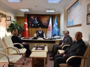 Rektör Beydemir, İ̇şkur İ̇l Müdürü Tozan İle Bir Araya Geldi