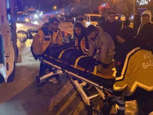 Alkollü Sürücünün Kullandığı Otomobil İle Motosiklet Çarpıştı
