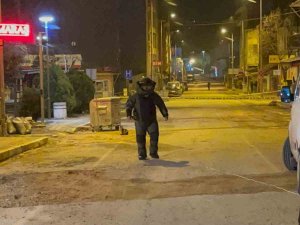 Fünye İle İmha Edilen Çantadan Turşu Bidonu Çıktı