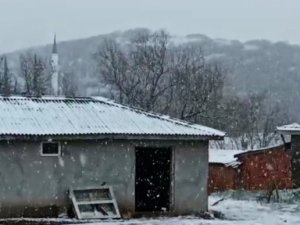 Özlenen Kar Yurda Giriş Yaptı: Edirne Kısa Sürede Beyaza Büründü
