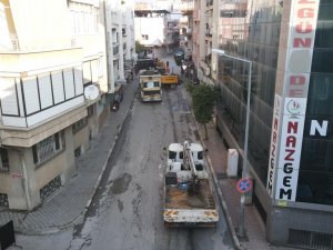 Nazilli’de Ziya Gökalp Caddesi Yenileniyor