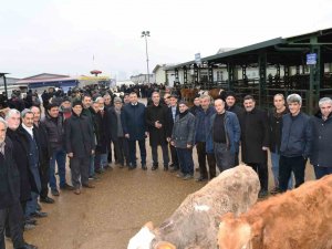 Başkan Özcan, Yetiştiricilerin Sorunlarını Dinledi