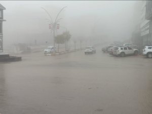 Kar Ve Sis Şırnak’ı Etkisi Altına Aldı, Bazı Köylerde Ulaşımda Aksamalar Yaşandı