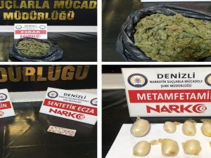 Denizli’de 6 Zehir Taciri Tutuklandı