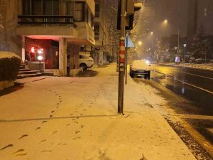 Ankara’da Kar Yağışı Etkili Oldu