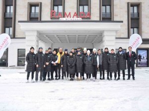 Kazakistan Short Track Milli Takımı, Dünya Kupasına Erzurum’da Hazırlanıyor