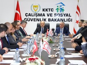 Bakan Bilgin, Lefkoşa’da Sosyal Güvenlik Ortak Daimi Komisyonu 1’inci Toplantısına Katıldı