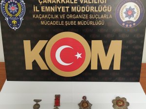 Çanakkale’de Tarihi Eser Operasyonu