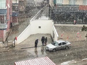 Ereğli’de Kar Yağışı Etkili Oldu