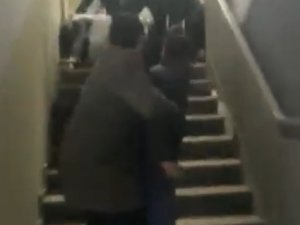 Adliyede Duruşma Öncesi İki Aile Arasında Kavga Çıktı
