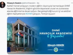 Devlet Hava Meydanları İ̇şletmesi Havacılık Akademisi 6 Yaşında