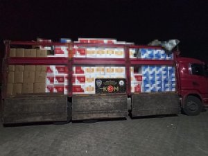 Adana’da 40 Milyon Makaron İle 8 Milyon Adet Sigara Ele Geçirildi