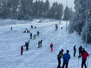 Sarıkamış Kayak Merkezi Doldu Taştı