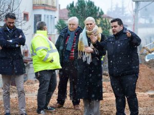 Başkan V. Subaşı Kanalizasyon Ve Altyapı Çalışmalarını Yerinde İnceledi