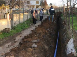 Melenağzı Köyünün İçme Suyu Hattı Yenileniyor