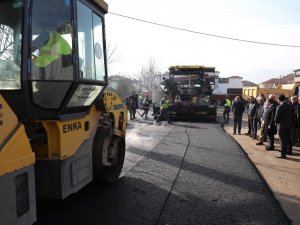 Mücavir Alanların Asfaltlanması Sürüyor